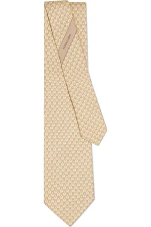 Salvatore Ferragamo Corbata con estampado Scooter
