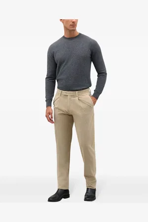 Boglioli Pantalones de pana holgados