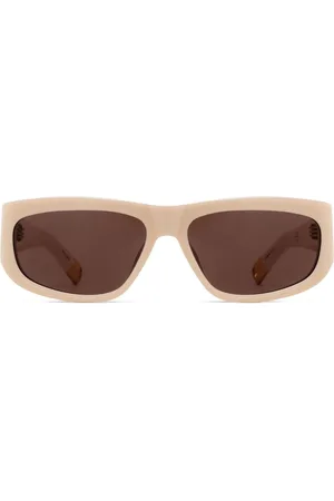 Jacquemus Gafas de sol Pilota con montura rectangular