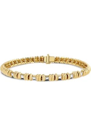 Lizzie Mandler Pulsera en oro amarillo de 18 ct con diamantes