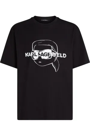 Karl Lagerfeld Camiseta con parche Ikon