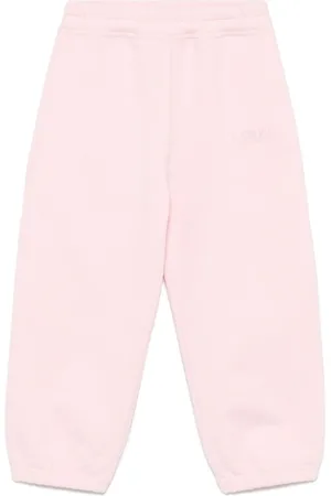 Vetements Pantalones de chándal con logo bordado