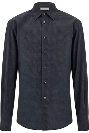 Salvatore Ferragamo Camisa con acabado texturizado