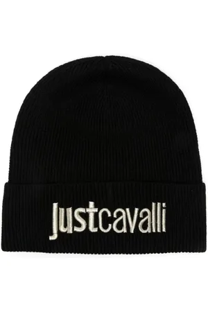 Roberto Cavalli Gorro con logo bordado