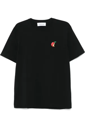 Etudes Camiseta con manzana bordada