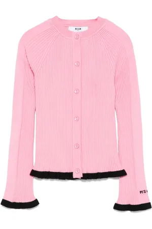 Msgm Cárdigan de canalé