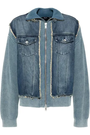 FIVE CM Chaqueta vaquera de punto