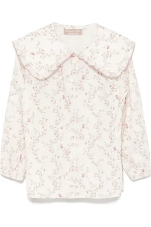 LA STUPENDERIA Blusa con motivo floral