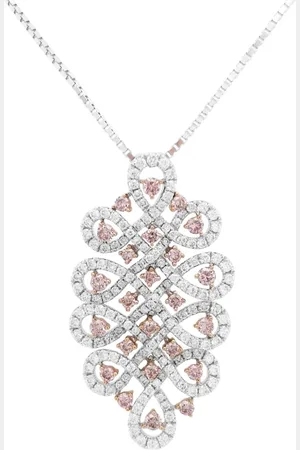 HYT Jewelry Collar en oro rosa de 18 ct con platino
