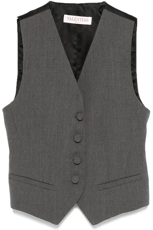 VALENTINO GARAVANI Chaleco con cuello en V