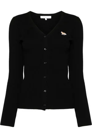 Maison Kitsuné Cárdigan con parche Baby Fox