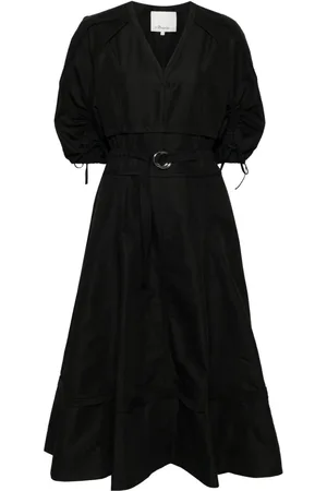 3.1 Phillip Lim Vestido con mangas fruncidas