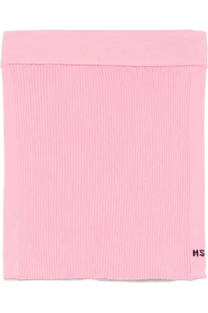 Msgm Falda de canalé