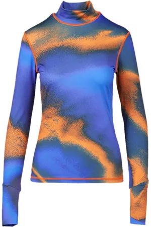 Aztech Top con motivo abstracto