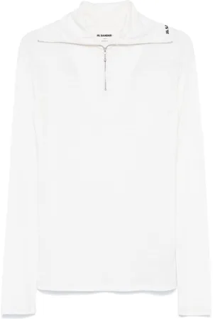 Jil Sander Camiseta con cremallera