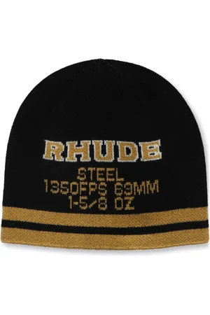 Rhude Gorro con logo en punto de intarsia