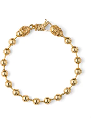 EMANUELE BICOCCHI Pulsera bañada en oro con cuentas