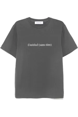 Etudes Camiseta con estampado Untitled