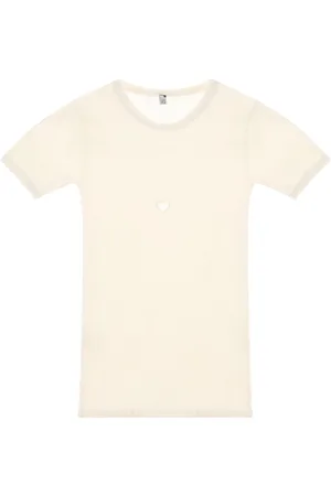 Baserange Camiseta con detalle de abertura