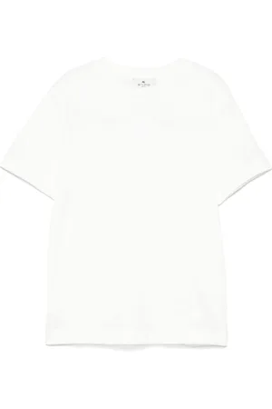 Etro Camiseta con logo en relieve
