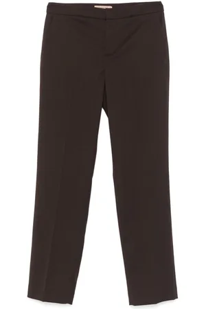 Twin-Set Pantalones con placa del logo