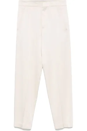 Brunello Cucinelli Pantalones de satén