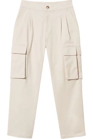 Twin-Set Pantalones cargo asimétricos