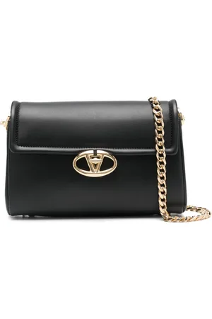 VALENTINO GARAVANI Bolso de hombro con placa VLogo