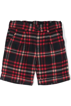 PATACHOU Pantalones cortos a cuadros tartán