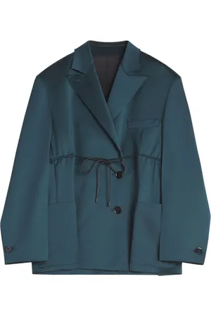 Lanvin Blazer con cordones en la cintura