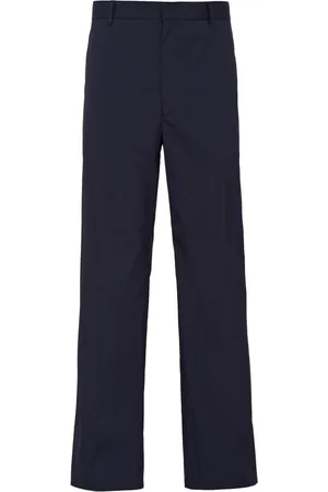 Prada Pantalones ajustados de talle medio