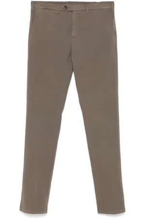 CANALI Pantalones chinos con corte slim