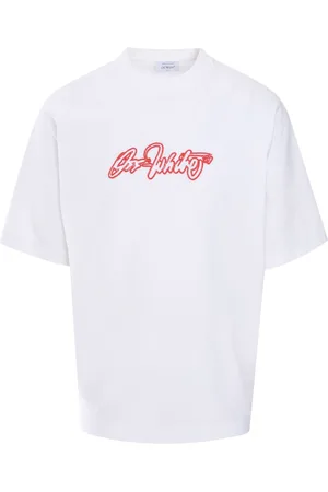 OFF-WHITE Camiseta Script Outline