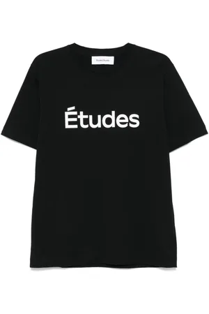 Etudes Camiseta con logo estampado