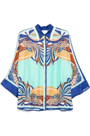 Camilla Blusa de manga ancha