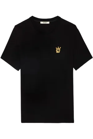 Zadig & Voltaire Camiseta con logo bordado