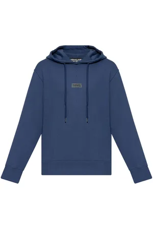 VERSACE Sudadera con capucha y placa del logo