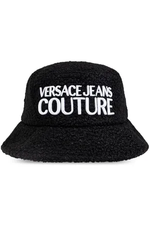 VERSACE Sombrero de pescador con logo bordado