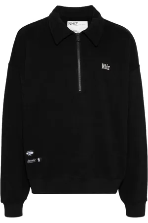 Izzue Sudadera con logo bordado