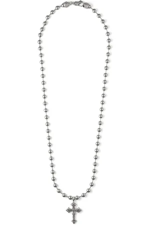 EMANUELE BICOCCHI Collar con colgante de cruz
