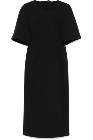 Carven Vestido largo con detalle drapeado