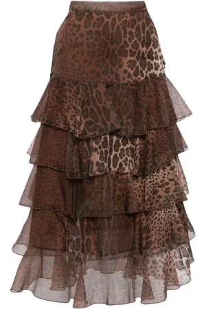 Cynthia Rowley Falda con volantes