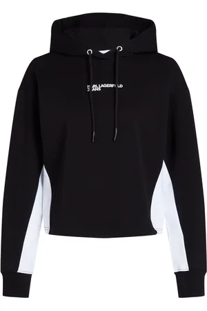 Karl Lagerfeld Sudadera con capucha y diseño colour block
