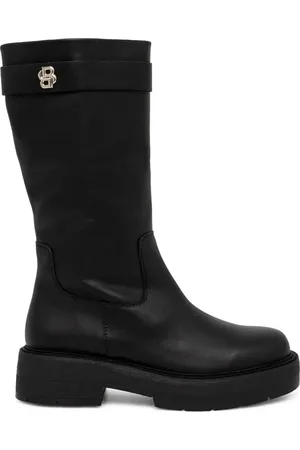 HUGO BOSS Botas con placa del logo