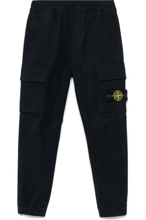 Stone Island Pantalones de chándal con motivo Compass