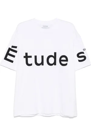 Etudes Camiseta con logo estampado