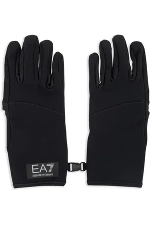 EA7 Guantes con logo estampado