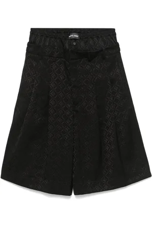 Marine Serre Pantalones cortos de vestir Moon Diamond