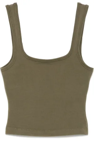 Entire Studios Top sin mangas con cuello cuadrado