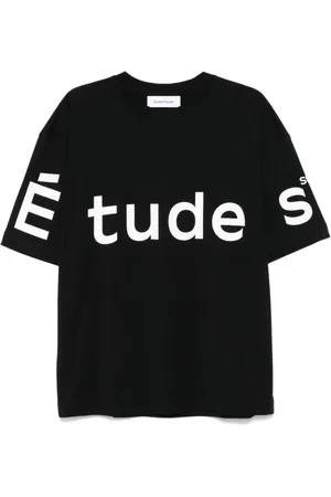 Etudes Camiseta con logo estampado